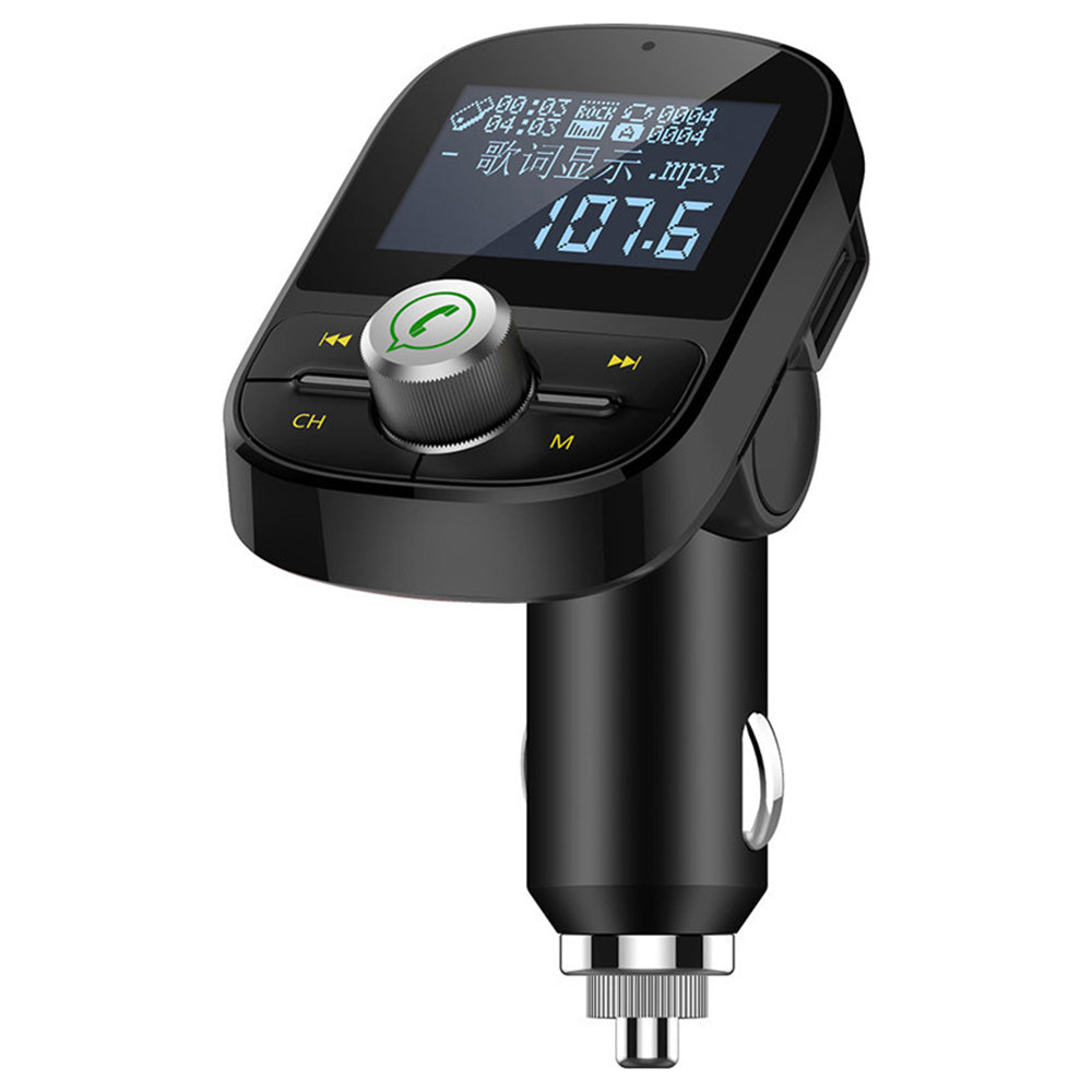 HY92 Car Bluetooth FM Transmitter Dual USB Fast Charger Car MP3 Player Car Kit Accessories with Song Lyrics Digital Display HY92 Car Bluetooth FM Transmitter Dual USB Fast Charger Car MP3 Player Car Kit Accessories with Song Lyrics Digital Display